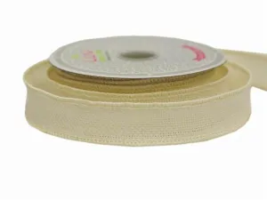 10 Yards 7/8" IvoryBurlap Ribbon Wedding Party Dress Favor Gift Craft