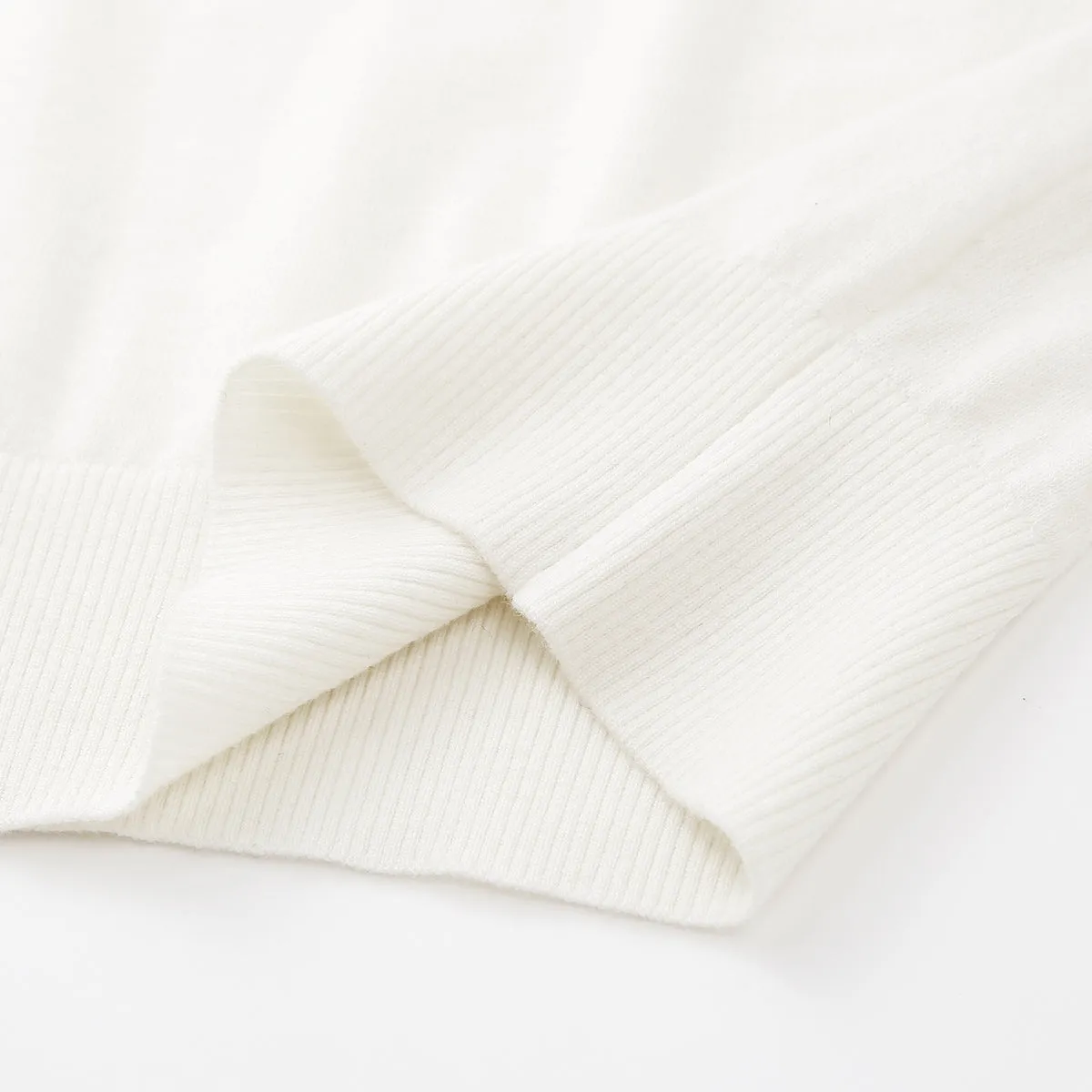 100% Wool Classic Short-Sleeve Sweater