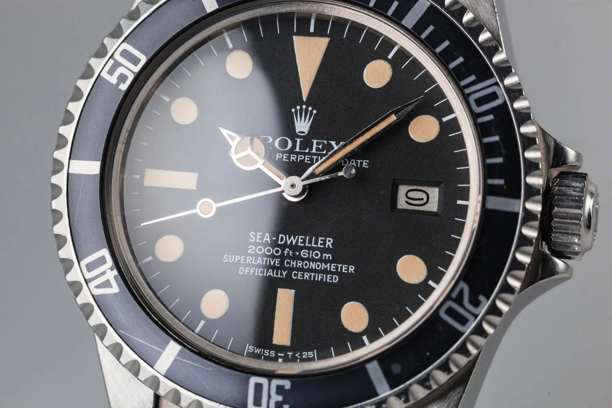 1979 Rolex Sea_Dweller 1665 with MK I Dial and Box