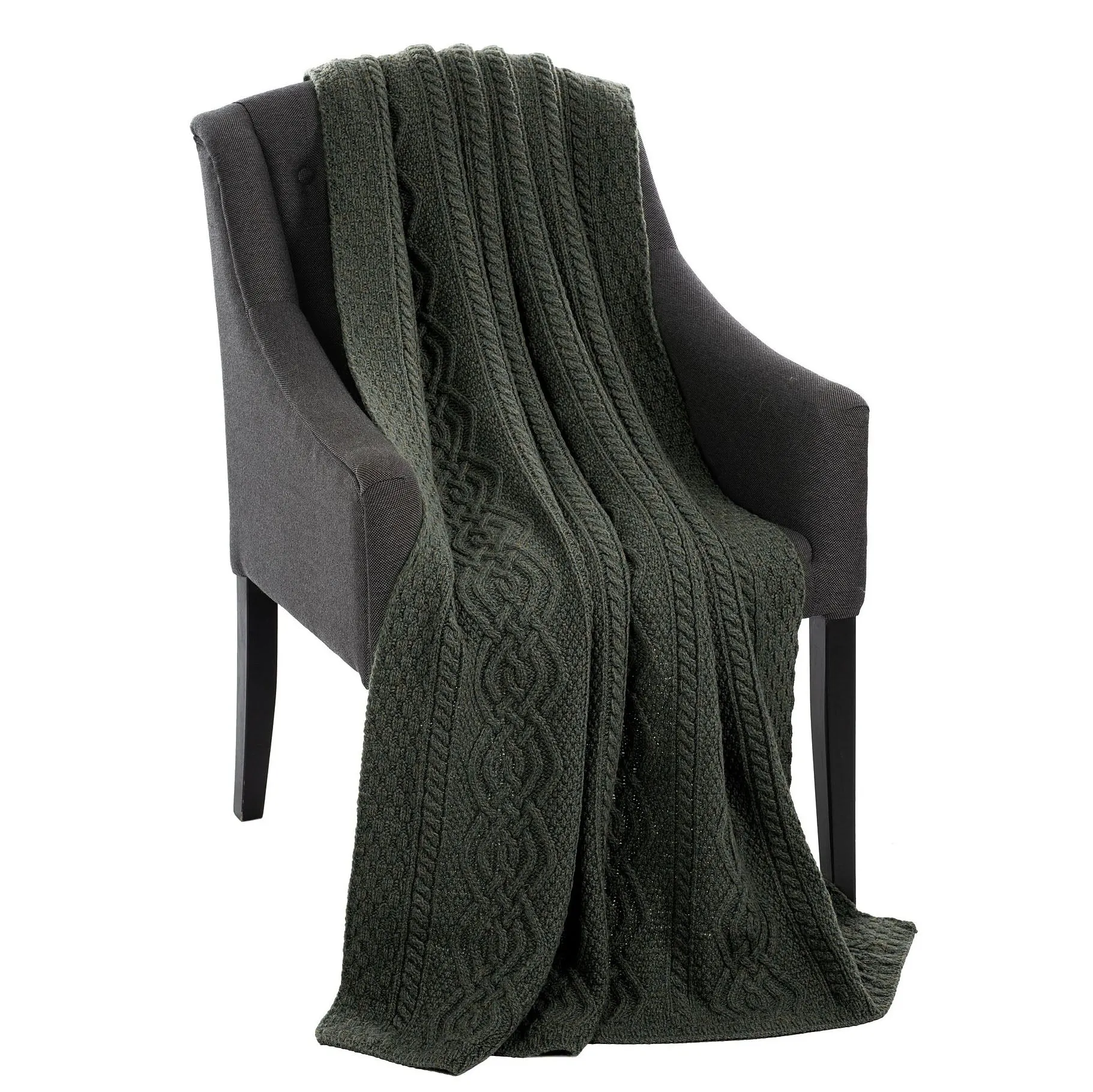 Aran Irish Blanket Made in Ireland