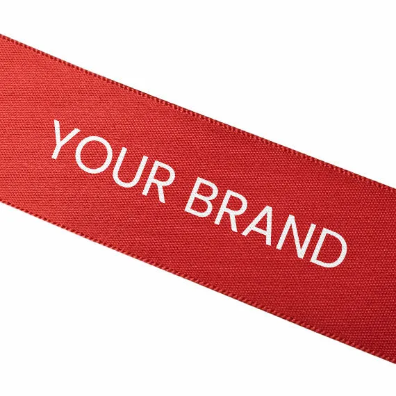 Bespoke Printed Satin Ribbon