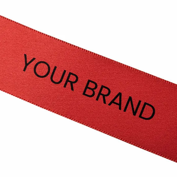 Bespoke Printed Satin Ribbon