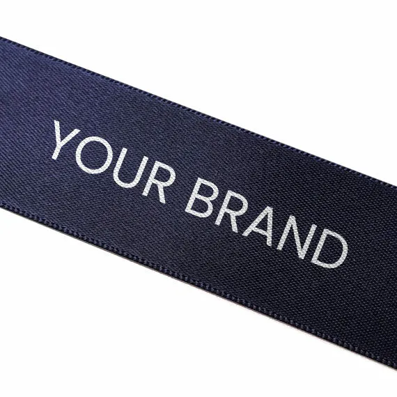 Bespoke Printed Satin Ribbon