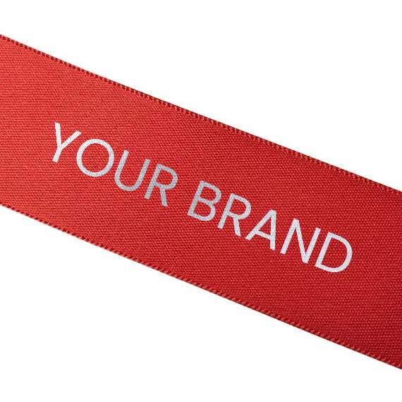 Bespoke Printed Satin Ribbon