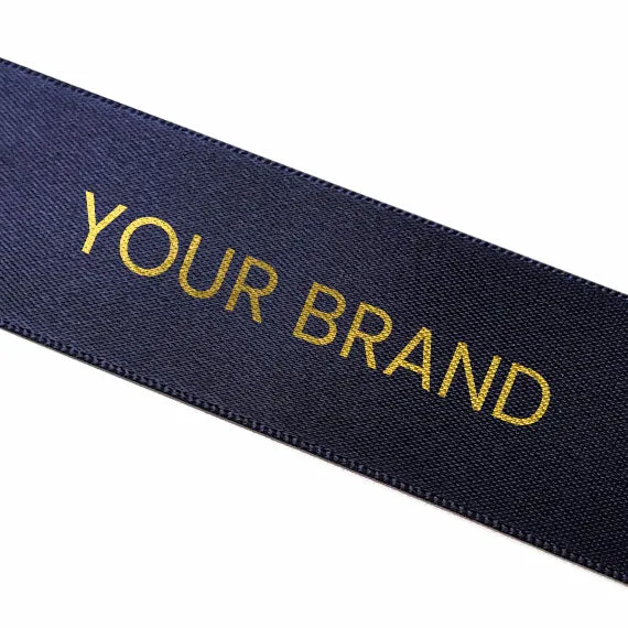 Bespoke Printed Satin Ribbon