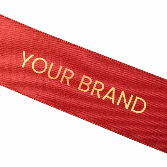 Bespoke Printed Satin Ribbon
