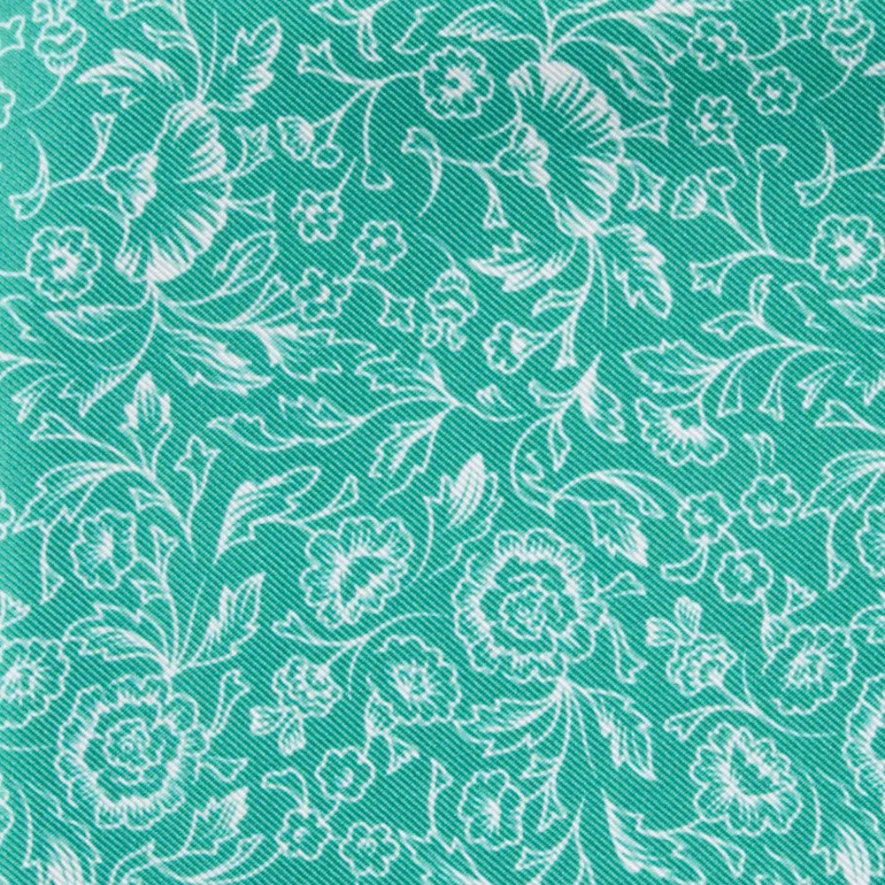Bracken Blossom Kelly Green Tie