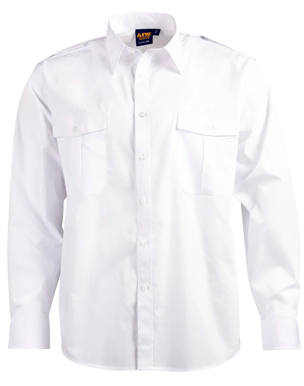 BS06L Epaulette Long Sleeve