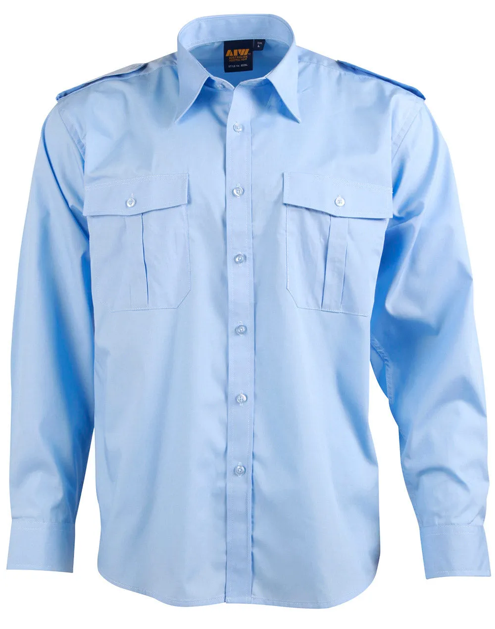 BS06L Epaulette Long Sleeve
