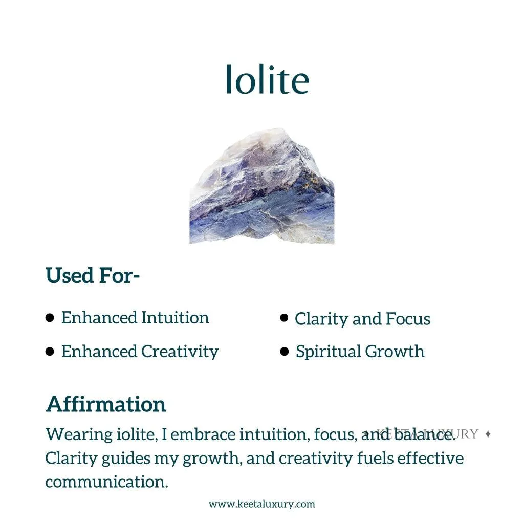 Calm Mind - Iolite Bracelets