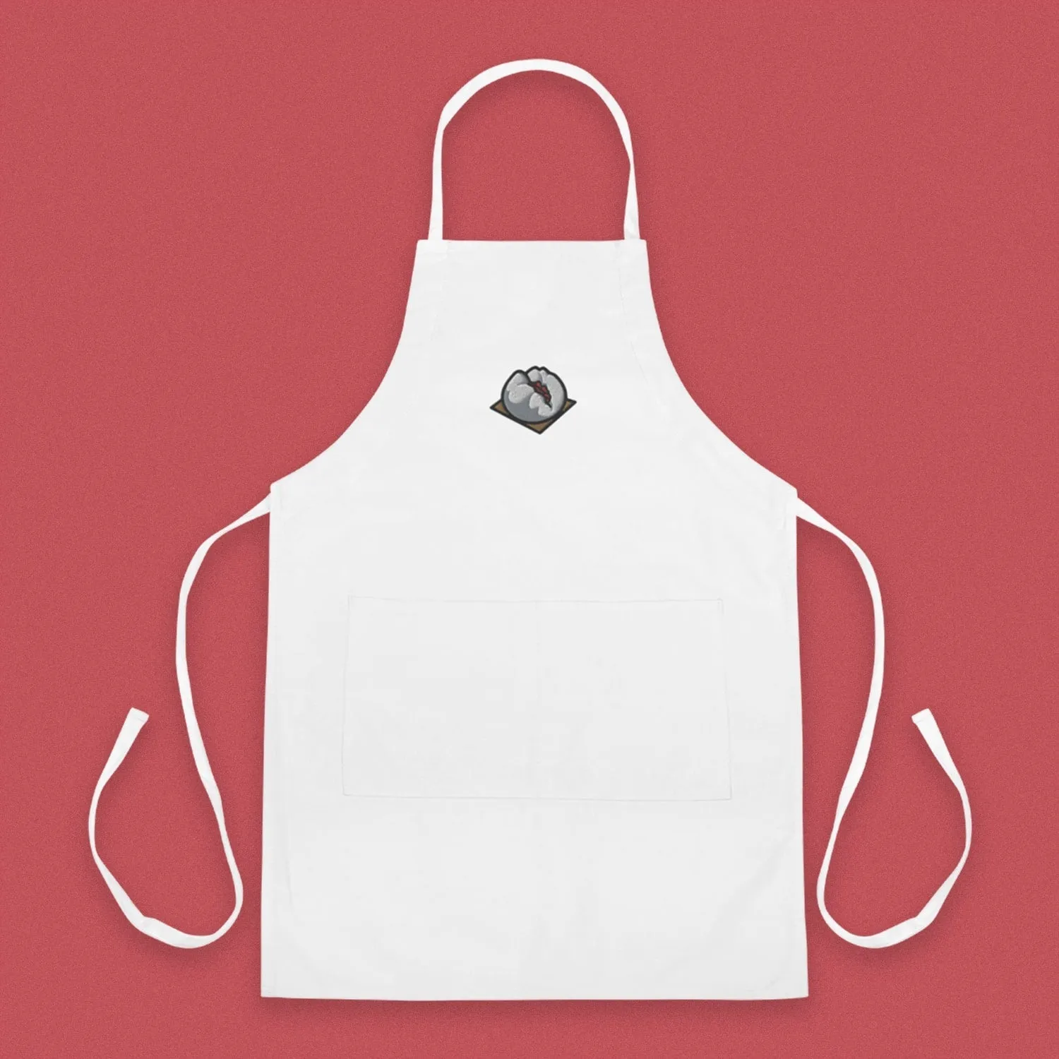 Char Siu Bao Embroidered Apron