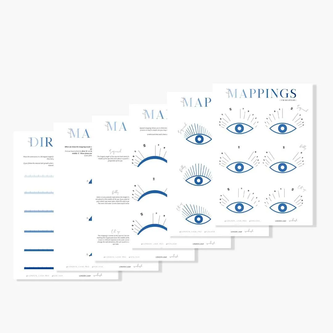 CLASSIC LASH PRACTICE SHEETS