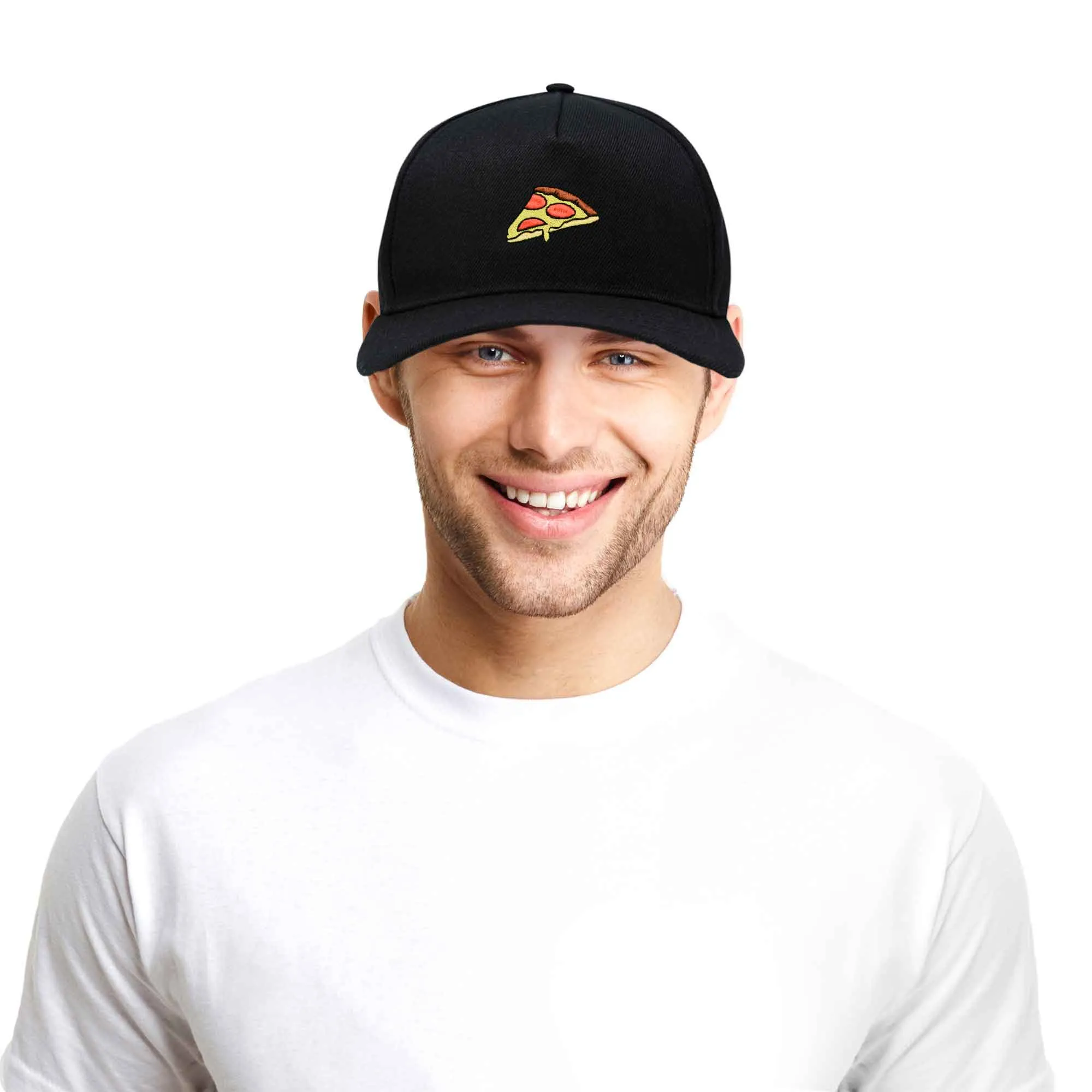 Dalix Pizza Slice Snapback Hat