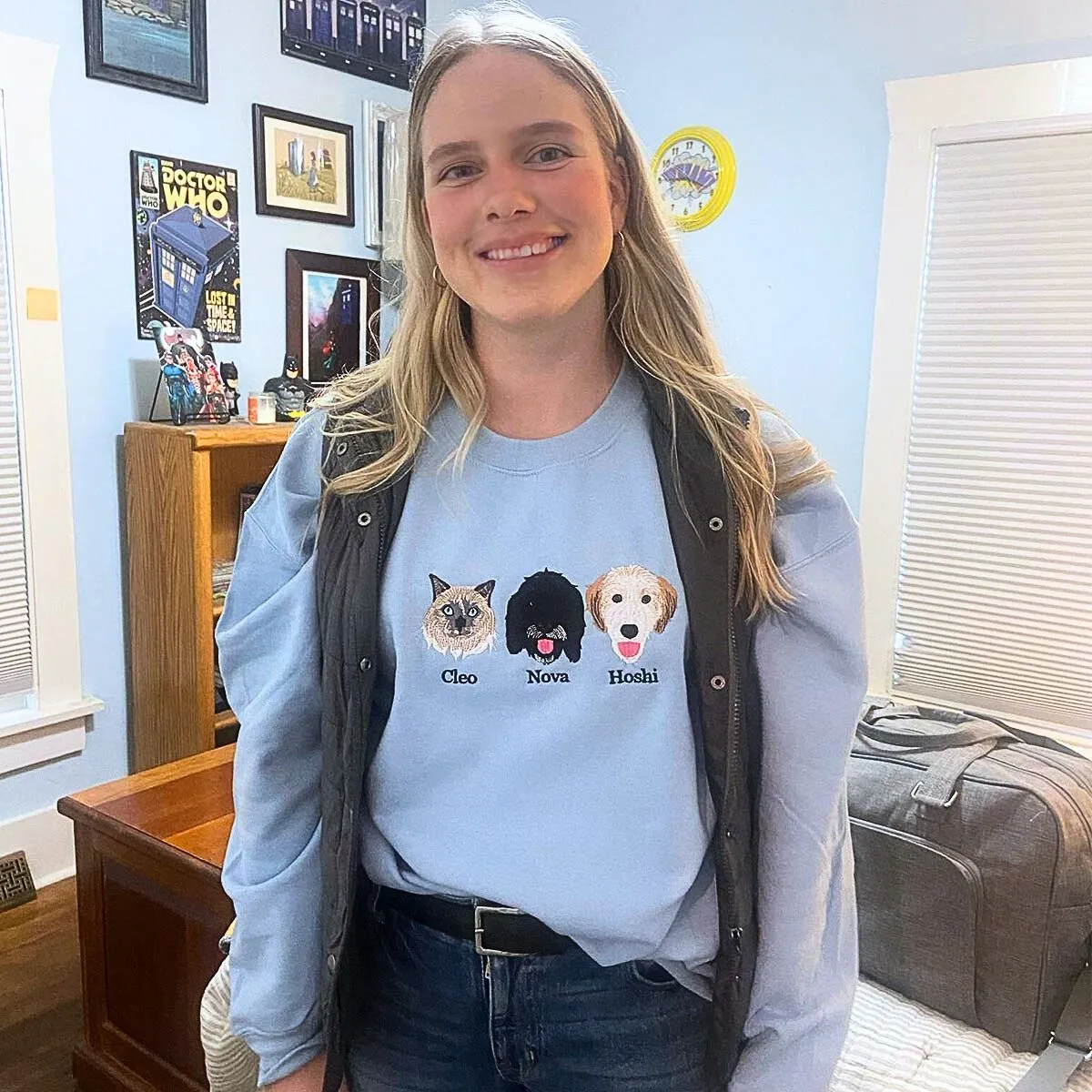 Dog Parent Multi-Pack: Custom 2 Crewnecks & 2 Hoodies for Dog Lovers
