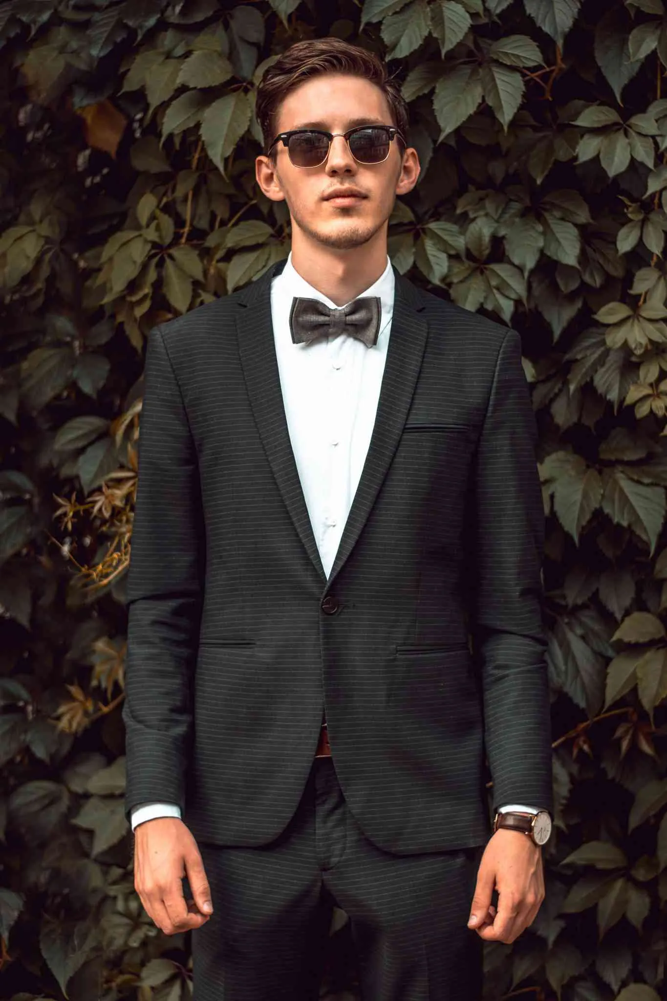 Elevate Your Style with Our Sophisticated Dusty Rose Bow Tie for Men - Perfect for Weddings and Special Occasions