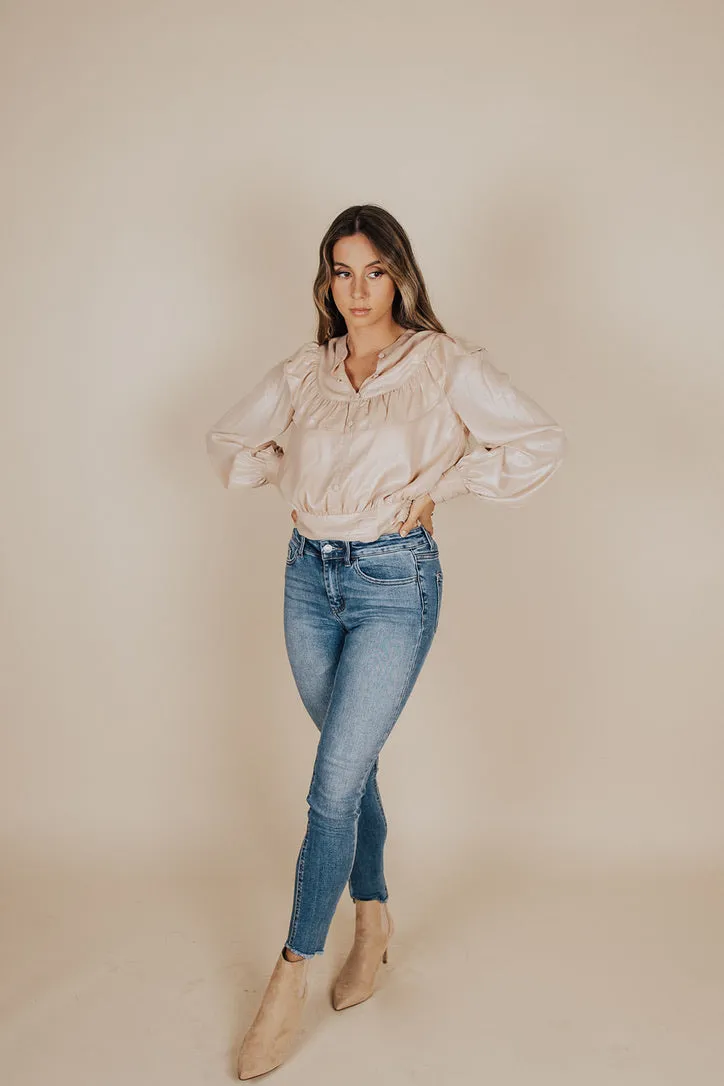 Elliana Shimmer Top - FINAL SALE