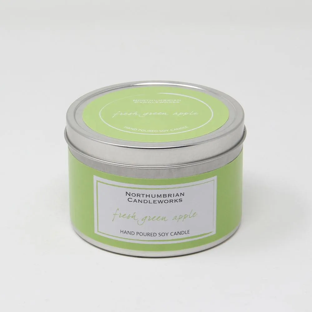 Fresh Green Apple Candle in a Tin