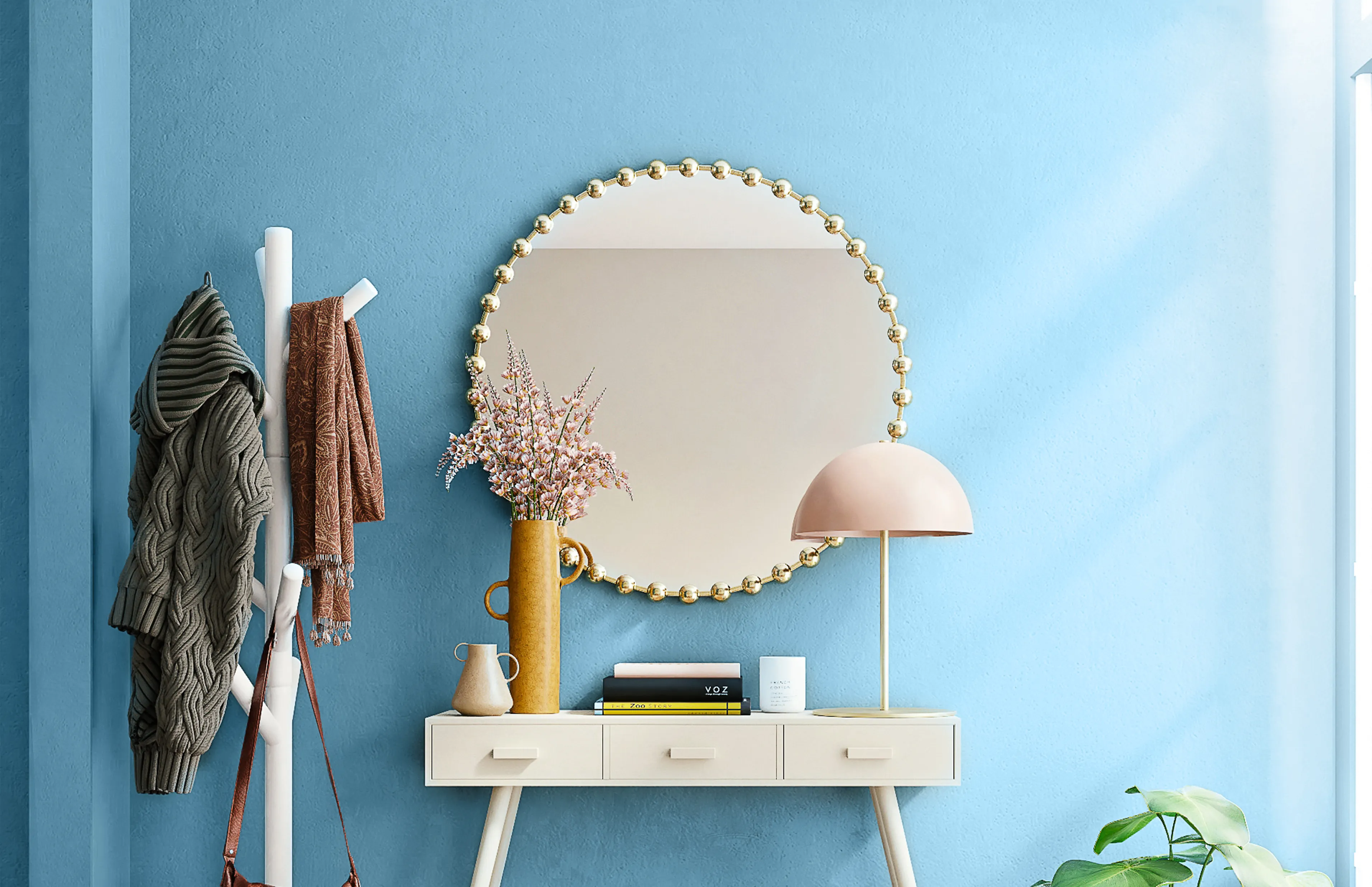 Friendly Blue matt emulsion paint