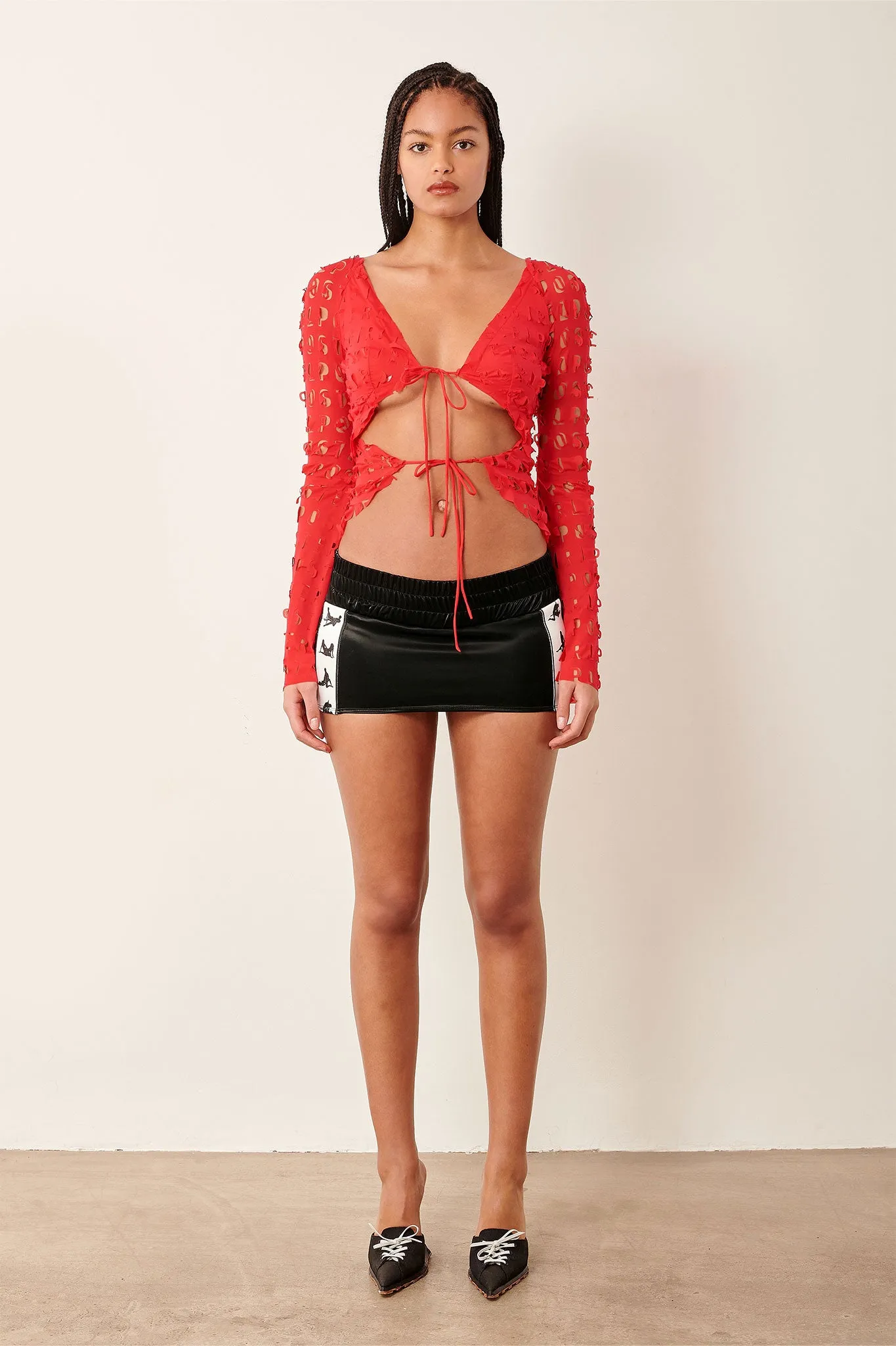Geneva Top Red