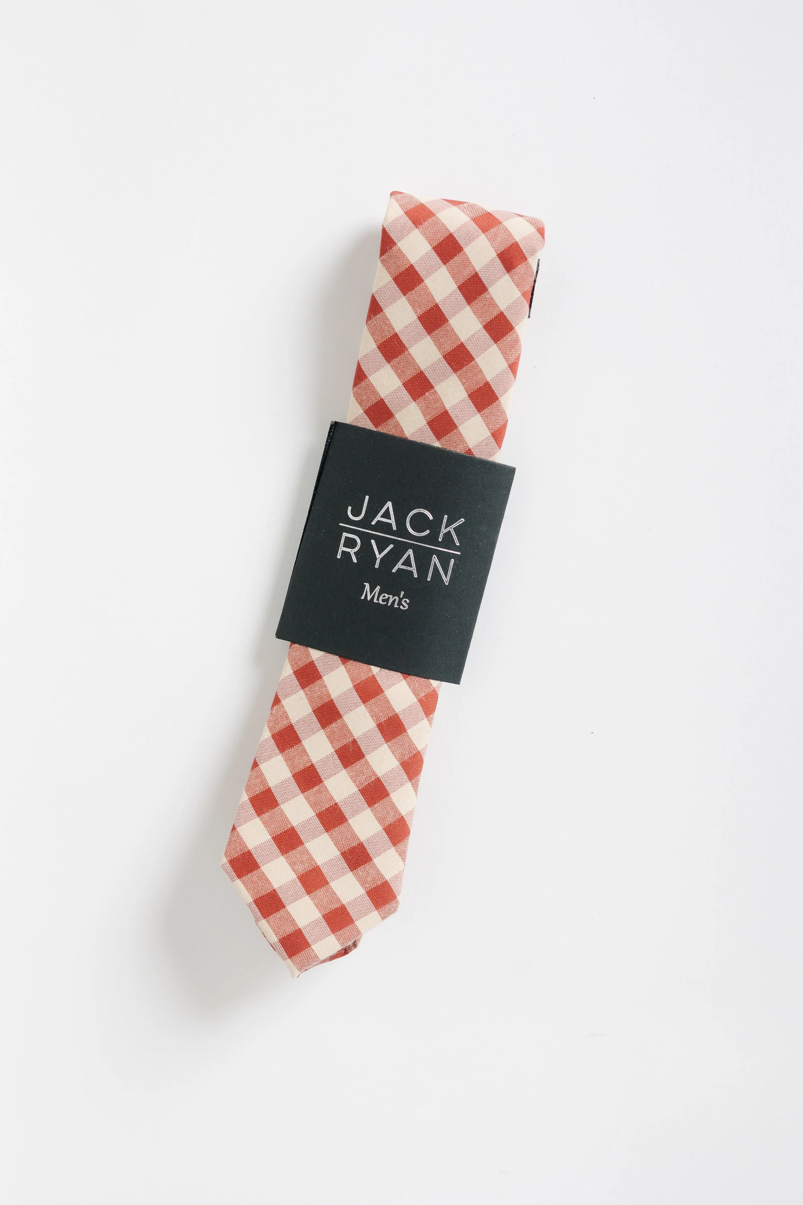 Jack Ryan Geoffrey Gingham Tie