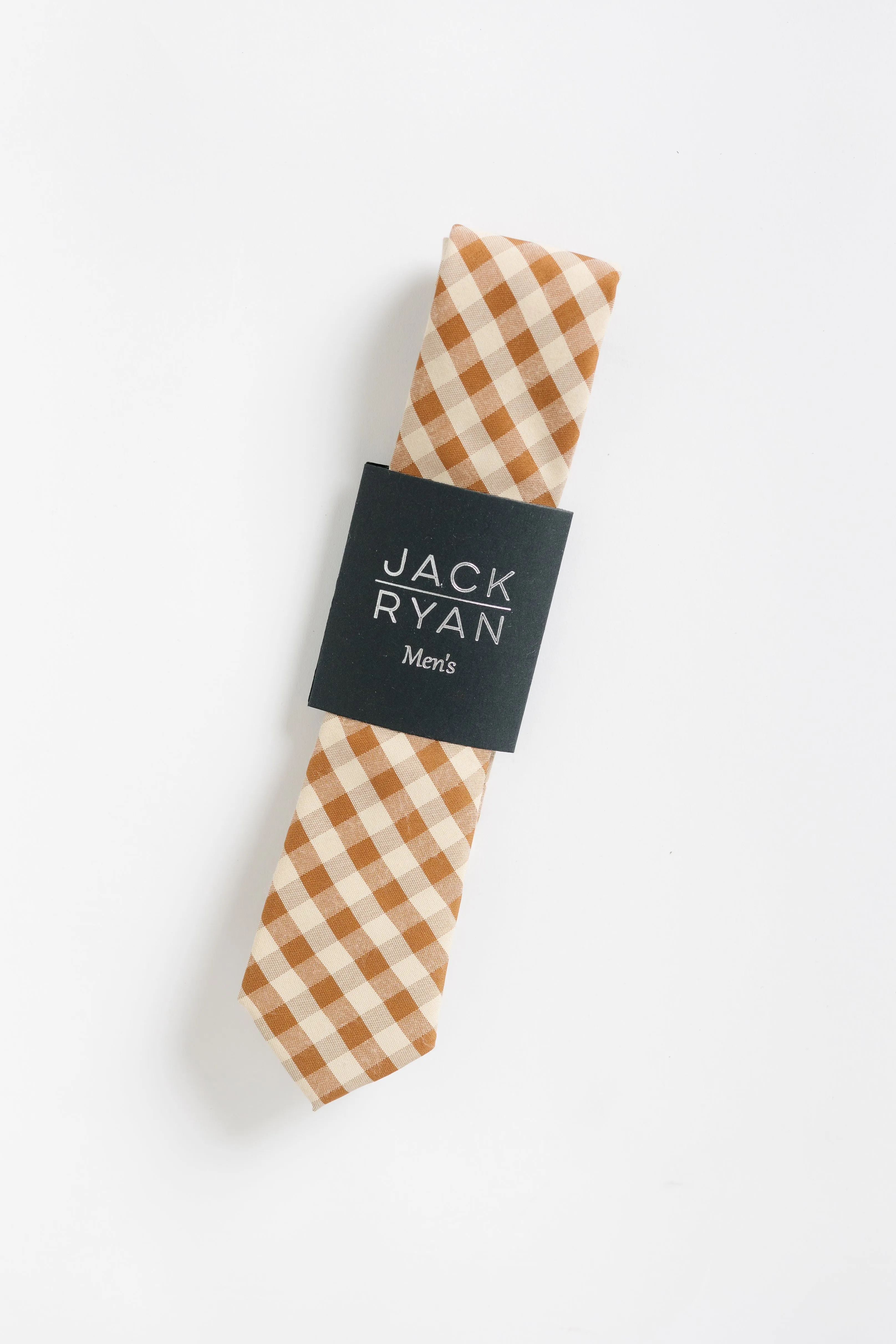Jack Ryan Geoffrey Gingham Tie