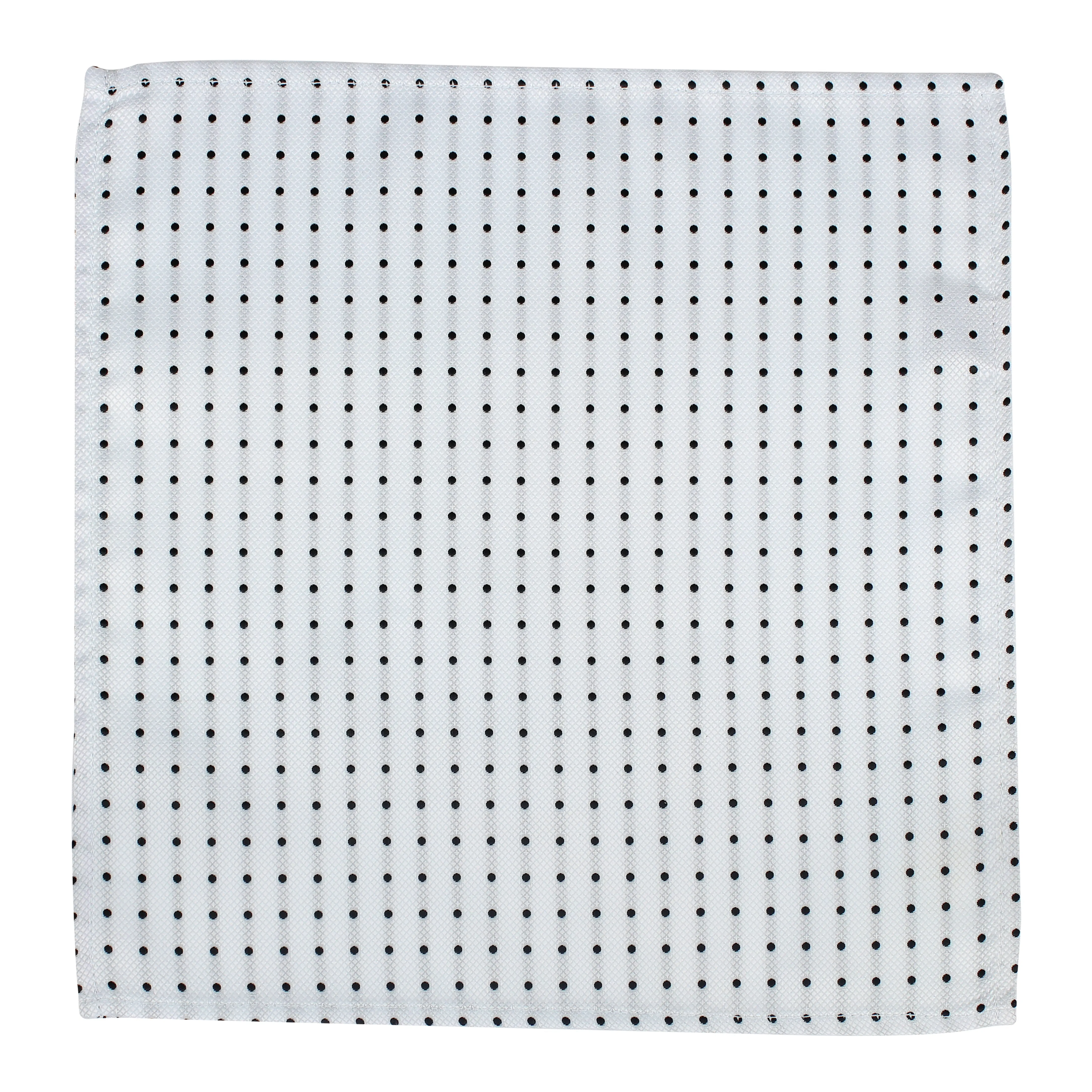 Kovove The Enchanting Polka Dot White Pocket Square