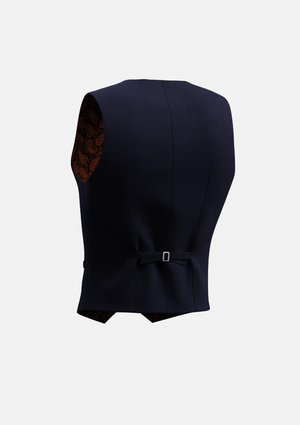 Navy Twill Vest