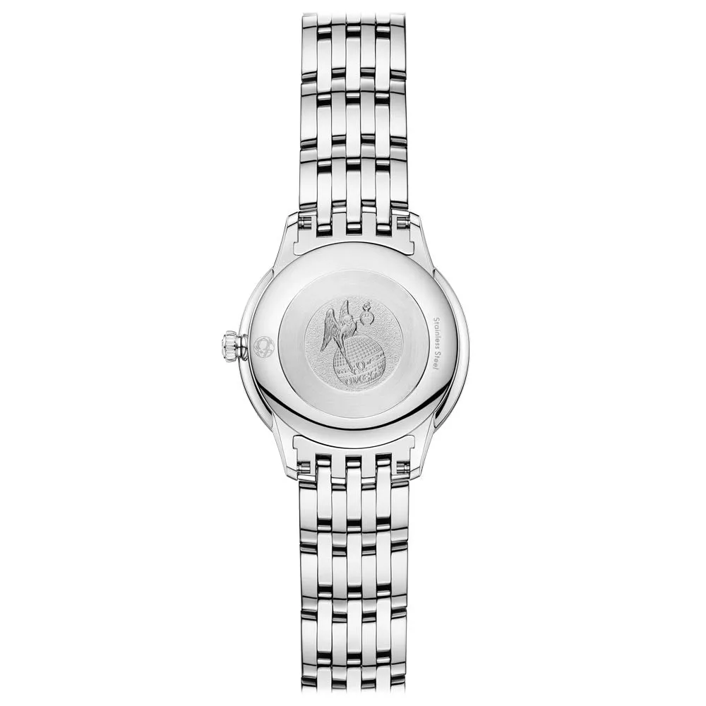 OMEGA De Ville Prestige 27.5mm Green Dial Ladies Quartz Watch 43410286010001