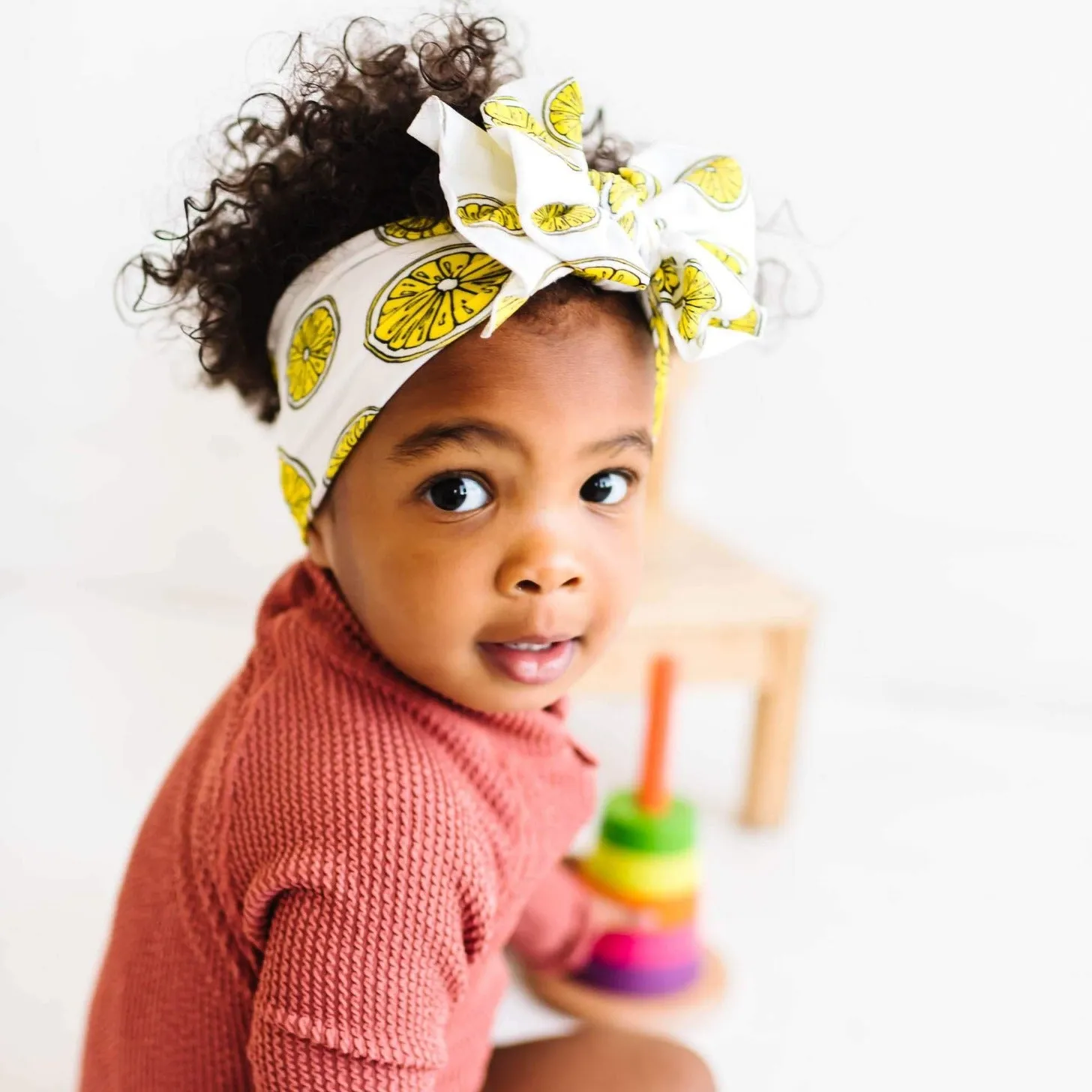 PRINTED FAB: fresh squeeze / lemon