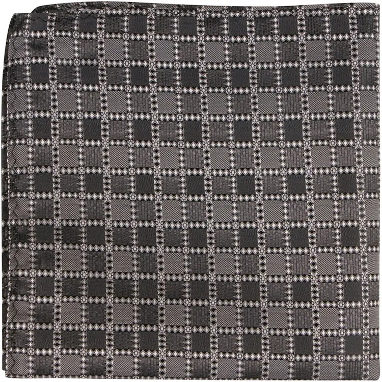 S6 - Slate Multi Square Neck Tie - Standard Width