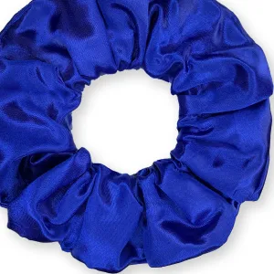Scrunchies Premium Bridal Satin Available in 3 Sizes Made in the USA Royal