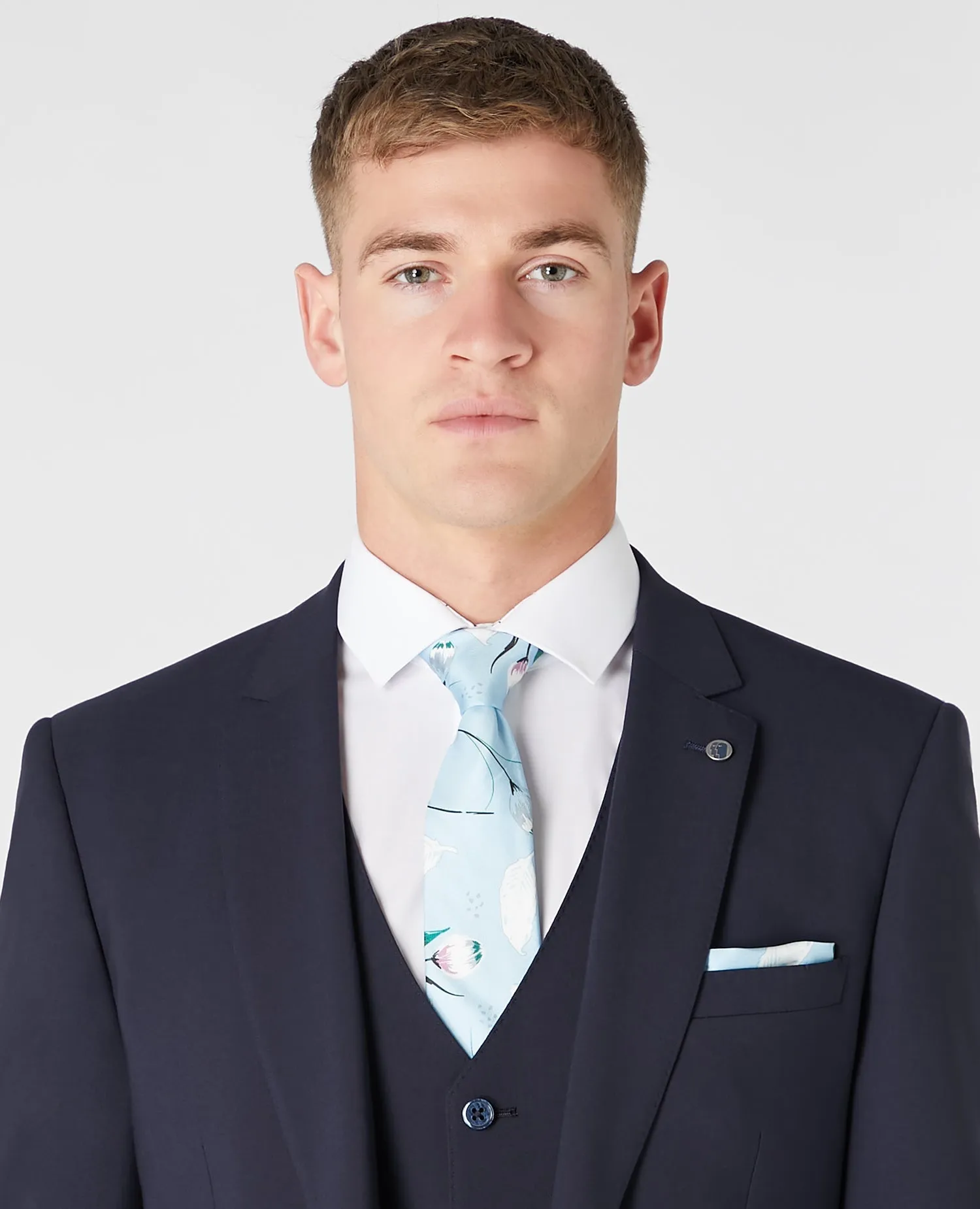 Silk Floral Tie