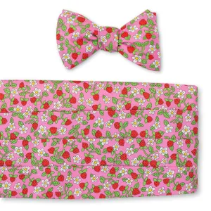 Strawberries and Cream Liberty London Cummerbund Set - CB5000