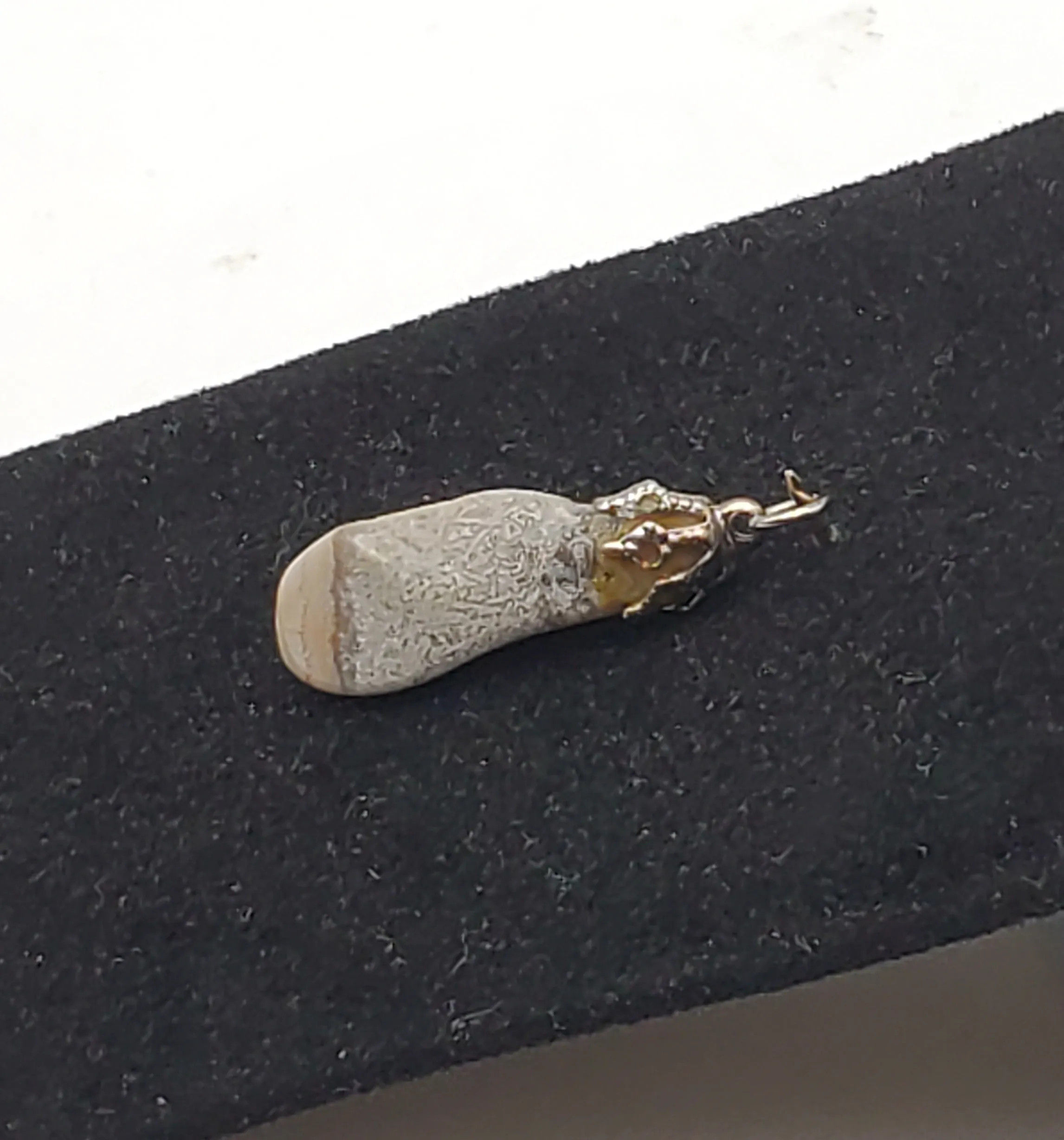 Tumbled Crazy Lace Jasper Pendant