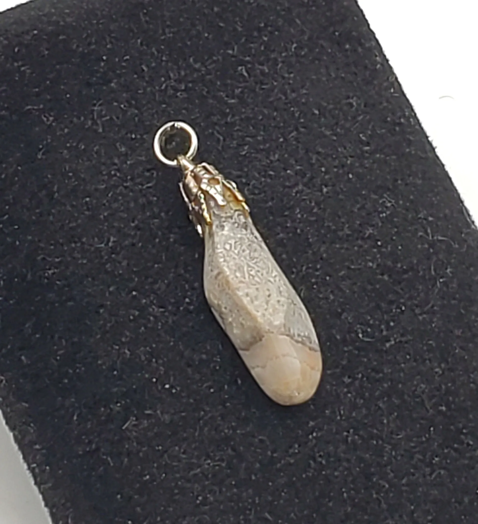 Tumbled Crazy Lace Jasper Pendant