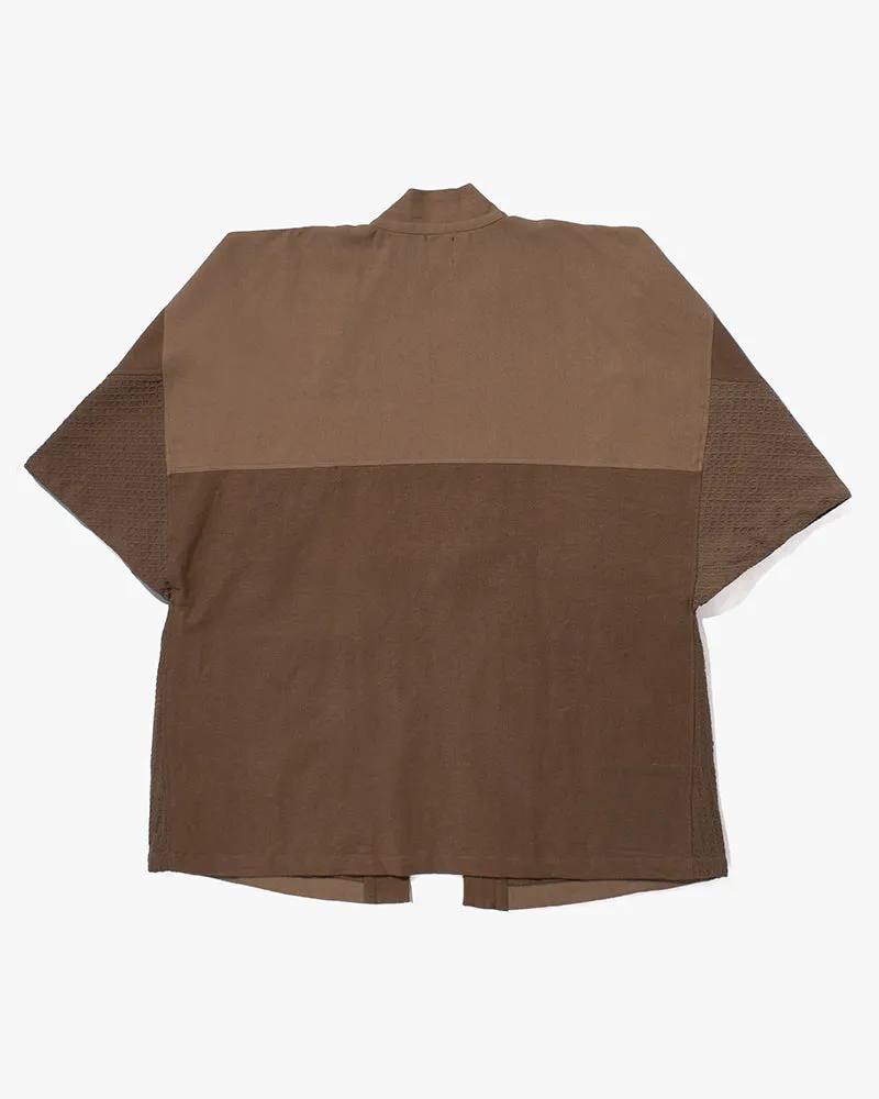 Wa-Modern, Haori, Woven Brown